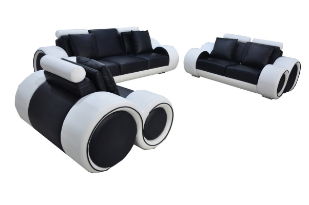 Divano Divano Set completo di cuscini 3+2+1 Divani Divani Designer