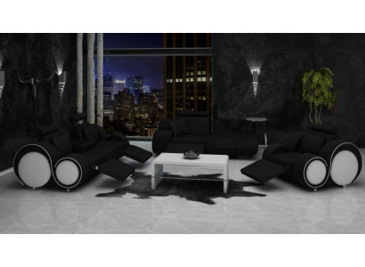 Divano in pelle tessuto di stoffa divano insieme 3+chaise+1 USB divano paesaggio insieme set