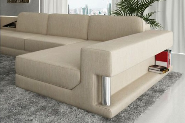 Divano a forma di U Design Divano in tessuto moderno Nuovi divani da salotto Sofà angolare