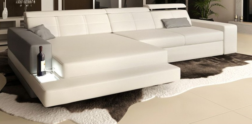 Eck L Form Tessuto Divano Design Divano in Pelle Divano ad Angolo Poltrona Angolare Divano Sedile Divani