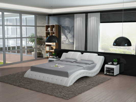 Letto ad acqua matrimoniale letti completi in pelle letto imbottito acqua LB8824B
