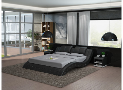 Wasserbett Hotel Doppelbett Letti completi in pelle Letto imbottito Acqua LB8824