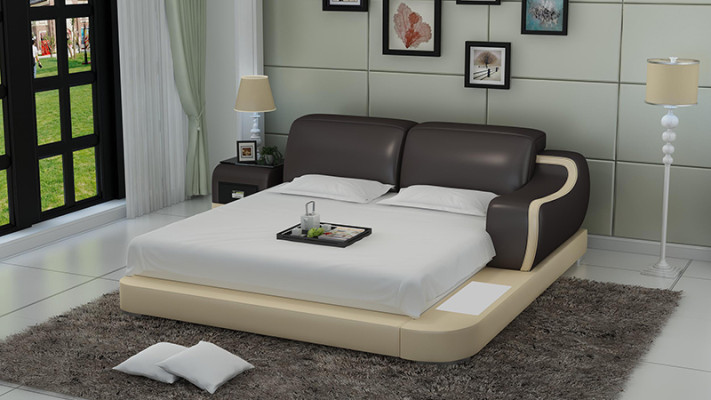 Wasserbett Hotel Letto matrimoniale Letti completi Letto in pelle Letto imbottito Wasser LB8803