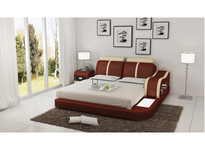 Letto ad acqua Hotel Letto matrimoniale Letti completi Letto in pelle Letto imbottito Acqua LB8811