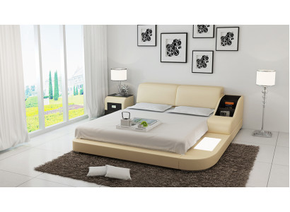 Letto ad acqua hotel letto matrimoniale letti completi letto in pelle letto imbottito acqua LB8815