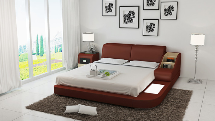 Letto ad acqua hotel letto matrimoniale letti completi letto in pelle letto imbottito acqua LB8815