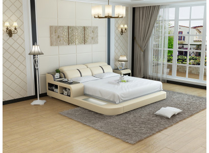 Letto ad acqua Hotel Letto matrimoniale Letti Completi Letto in pelle Letto imbottito Acqua LB8821