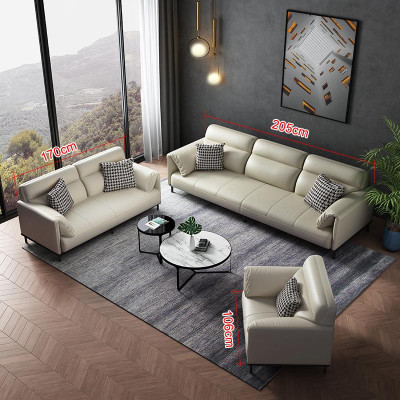 Mobili di design italiani Set di divani a 3 posti 2 posti 1 posto con rivestimento in tessuto textile