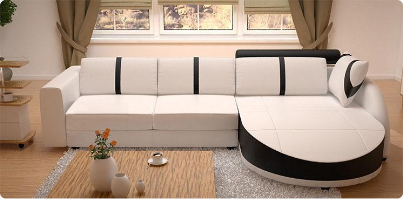 DESIGNERSOFA DIVANO LETTOMOBILI DIVANO D'ANGOLO IN PELLE NUOVO DIVANO IN PELLE DIVANO D'ANGOLO CON FUNZIONE LETTO