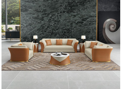 Mobili di design esclusivo 32 posti divano componibile soggiorno poltrona set 2 pezzi.   Arredi di design esclusivo 32 posti divano componibile soggiorno poltrona set 2 pezzi.