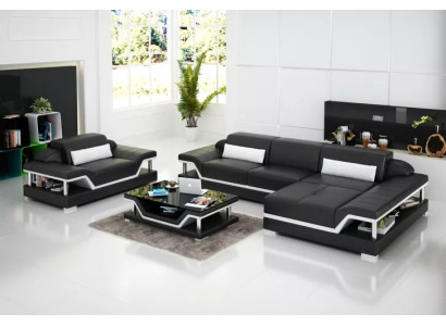 Divano ad angolo arredamento salotto divano ad angolo set di divani letto angolare divano imbottito Divano a L in pelle Divano