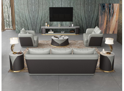 Imbottitura Mobili esclusivi di design 32 posti divano set 2 pz. paesaggio abitativo