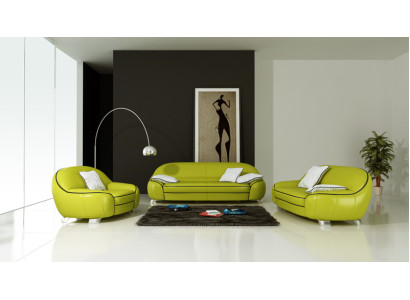 Divano in pelle Divano Angolare 3+2+1 posti Arredamento Moderno Design Moderno Divano F3013