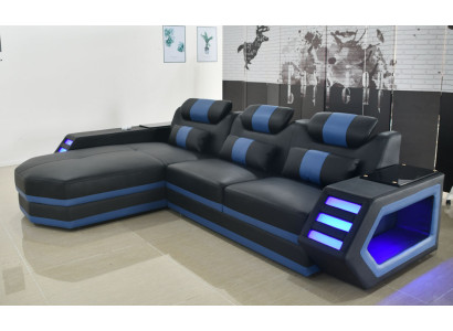 Divani moderni illuminati paesaggio mobile sedute divano soggiorno angolare