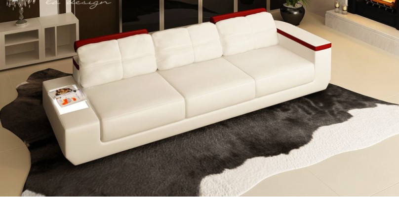 Divano 3 posti in tessuto Divani Divani Imbottiti Divano di lusso Stile moderno Divani grandi xxl