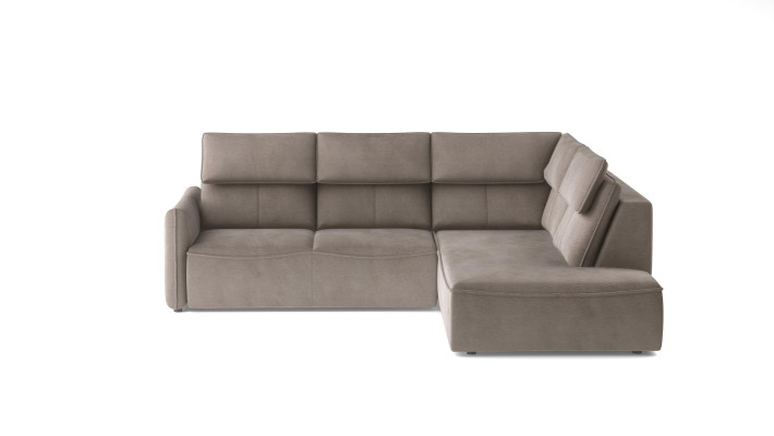 Sofà a L Divano Divano Imbottito Paesaggio abitativo Design Divano ad angolo Tessile Nuovo Divani