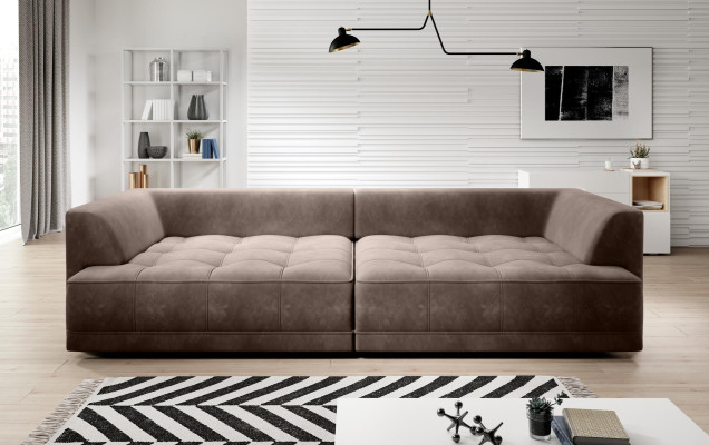 Divano letto 4 posti, divani, mobili per la camera da letto, divano grande xxl, design imbottito, divano.