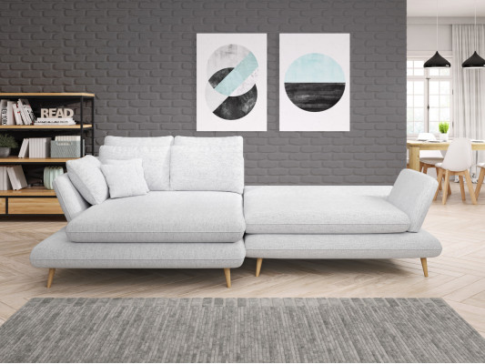 Funzione letto Divano letto angolare Divano Divano angolare Forma ad L Sofà Design Sofà