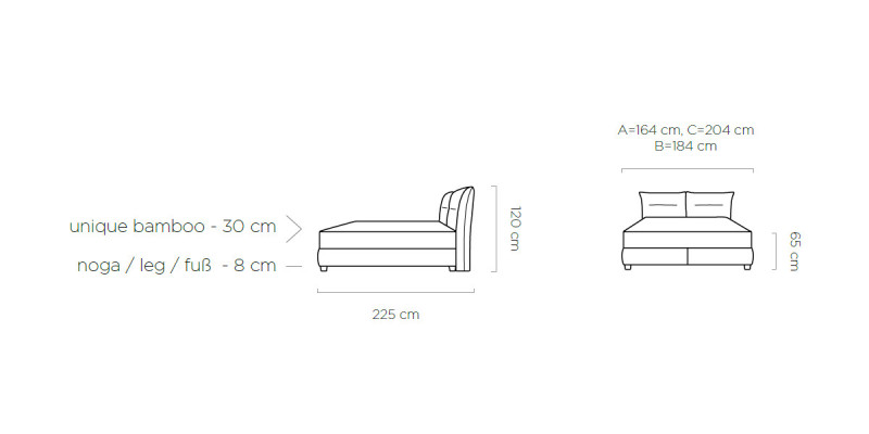 Letto moderno camera da letto di lusso Hotel mobili letto design matrimoniale matrimoniale nuovo