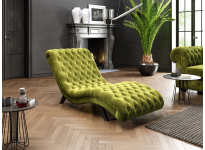 Divano Chesterfield Chesterfield divano, legno metallo chaise longue chaise longue Divano relax.