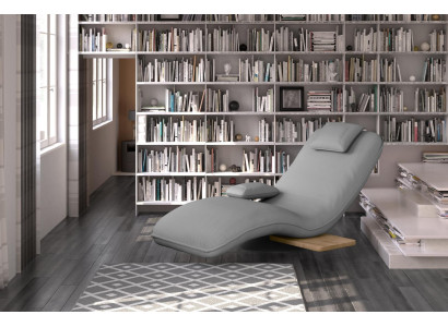 Chaiselongue Longchair Lounge Relaxliege Poltrona Divano Divano sdraiato Chaise Tessile