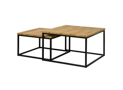 Tavoli Set 2x Tavolino da Salotto Tavolino da Caffè Tavolino Comodino Design Soggiorno Divano 2 Pezzi