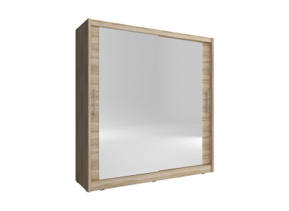 Camera da letto Armadio a specchio con ante scorrevoli sospese 200 cm Armadi a muro a scorrimento.