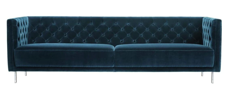 Viola Chesterfield Soggiorno Moderno Divano Design Stile Italiano Mobili Mobili