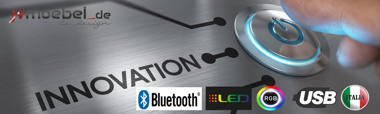 Soggiorno Divano angolare Divano angolare con port USB Set paesaggio in pelle 2719C Nuovo