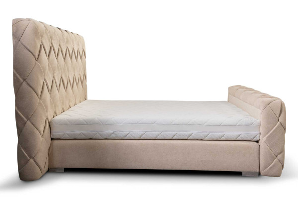 Mobili da camera da letto di lusso Letti Cornice letto moderna 160x200 cm Testiera di design