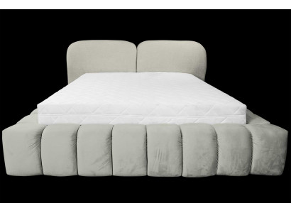 Struttura letto di lusso 180x200 cm colore grigio Testiera Letti Mobili Camera da letto