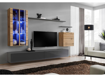 Mobili di design Armadio da parete Mobile soggiorno Mobili da soggiorno Supporto TV Mobili in legno Madia