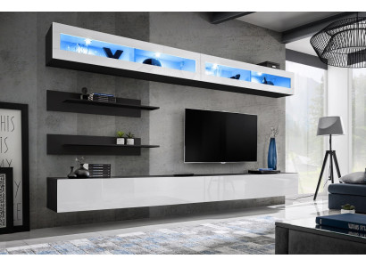 Soggiorno set da parete armadio televisivo mobile porta TV nuovo