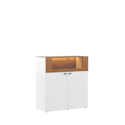 Mobile in rovere, vetrina in rovere, mobiletti vetrina, vetrine, armadio a cassetti, armadio design.