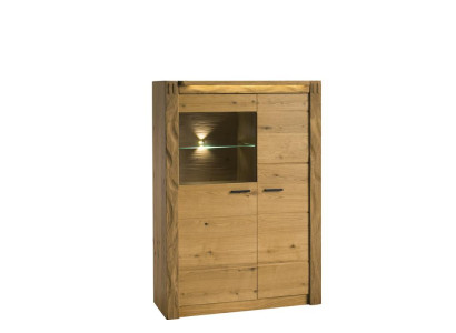 Vetrina credenza armadio scaffale stile moderno salotto comò vetro collezione