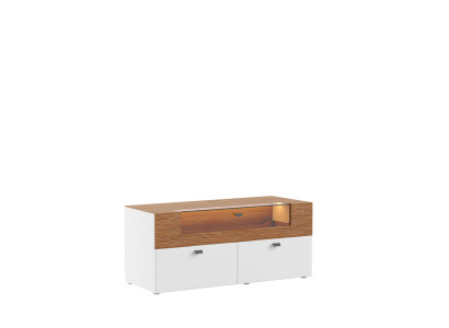 Sideboard TV Lowboard RTV xxl Armadio Tavolo Moderno Soggiorno in Legno 125x55cm