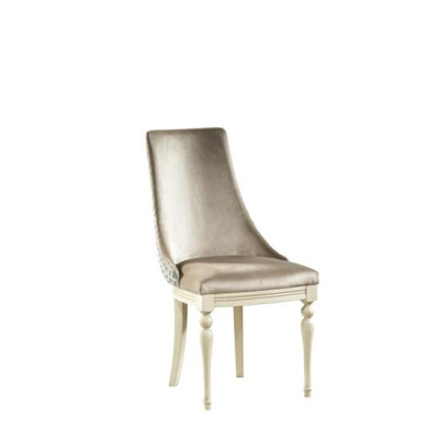 Sedia da designer poltrona di lusso imbottita 1x poltrona soggiorno sala da pranzo tessuto