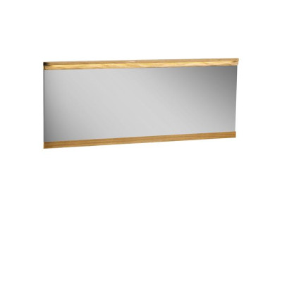 Specchio specchio da parete designer corridoio soggiorno bagno legno vetro design 151x70cm xxl