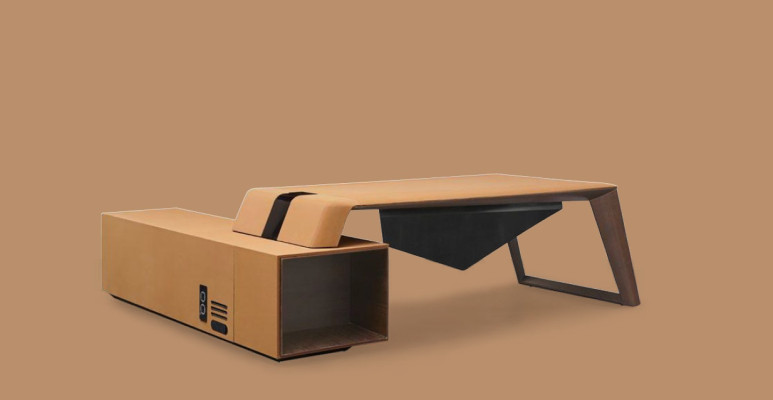 Scrivanie Capo Scrivania ad angolo Mobili da ufficio Design Arredamento Studio