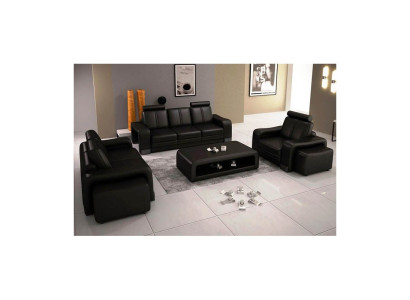 Sofà Set divano USB divano in pelle Set sedili divano 3+2+1 posti a sedere Nuovo