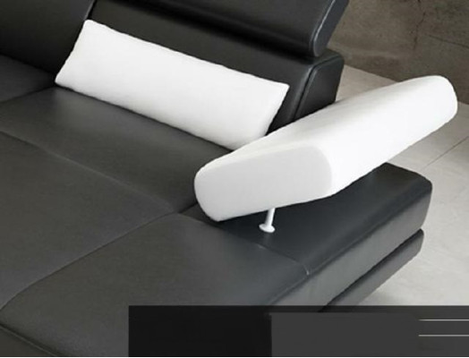 Soggiorno Componibile Angolo Divano Divano Set Paesaggio Pelle - AlfredC