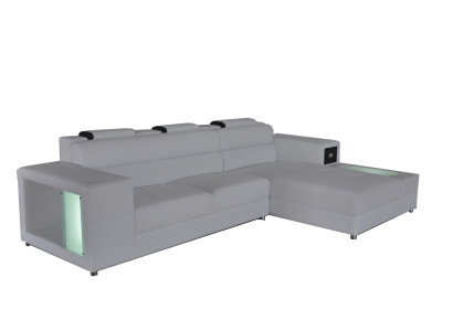 Disegno seduta in pelle imbottita angolo in pelle angolo paesaggio camera nuova abitazione