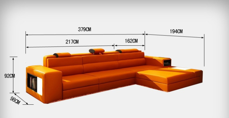 Disegno seduta in pelle imbottita angolo in pelle angolo paesaggio camera nuova abitazione
