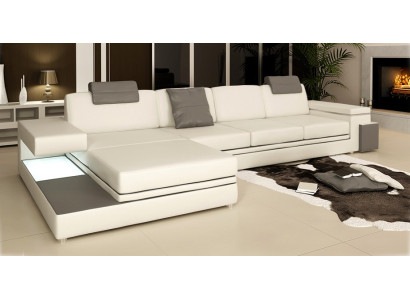 Divano angolare set di divani, divano imbottito, divano in tessuto, divano in pelle.