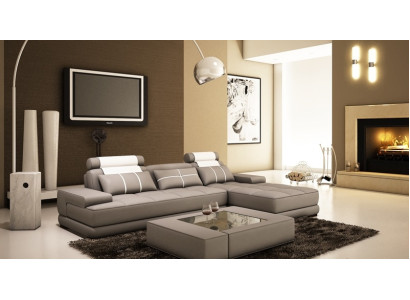 Divano angolare imbottito divano divano divano angolare divanetto in pelle tessuto Paris