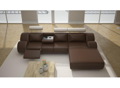 Designer Set divano angolare in pelle imbottita per soggiorno, divano a forma di L, divano, divano in pelle, nuovi divani