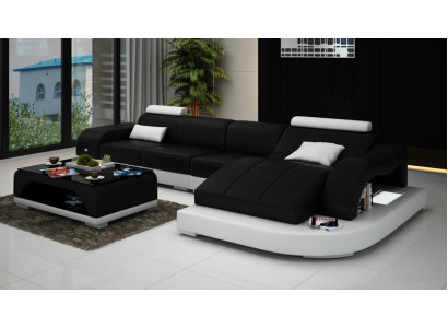 Divano ad angolo divano imbottito insieme angolare divano paesaggio abitativo divano ad angolo design PHM3375