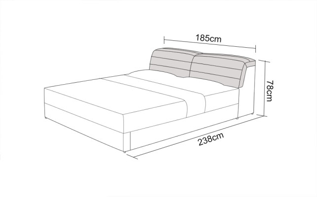 Letto in pelle con USB, letti imbottiti matrimoniali di lusso 140/160/180 LB8827