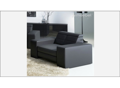 Design salotto divano in pelle poltrona 1 posto divani imbottiti lounge club mobili