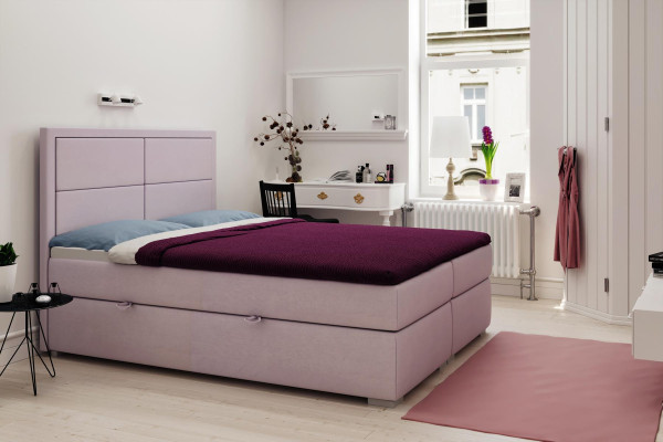 Letto Boxspring Hotel doppio completo Set Materasso Topper Letti Funzione Scatola